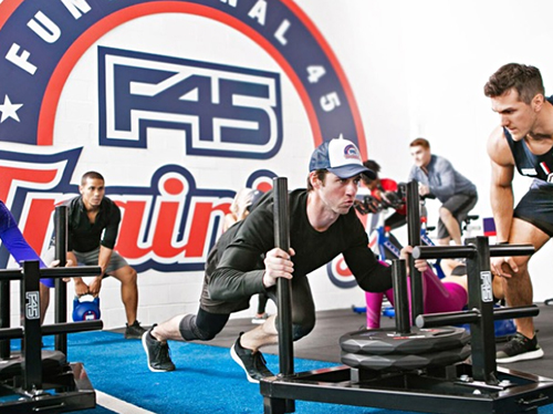 F45 is specifically designed to provide a functional full-body workout while improving energy levels, metabolic rate, strength, and endurance.