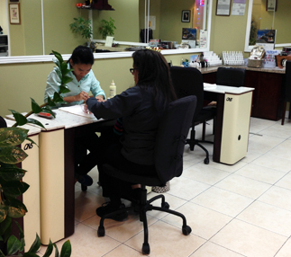Fancy Fingers total nail care salon, tinting and waxing